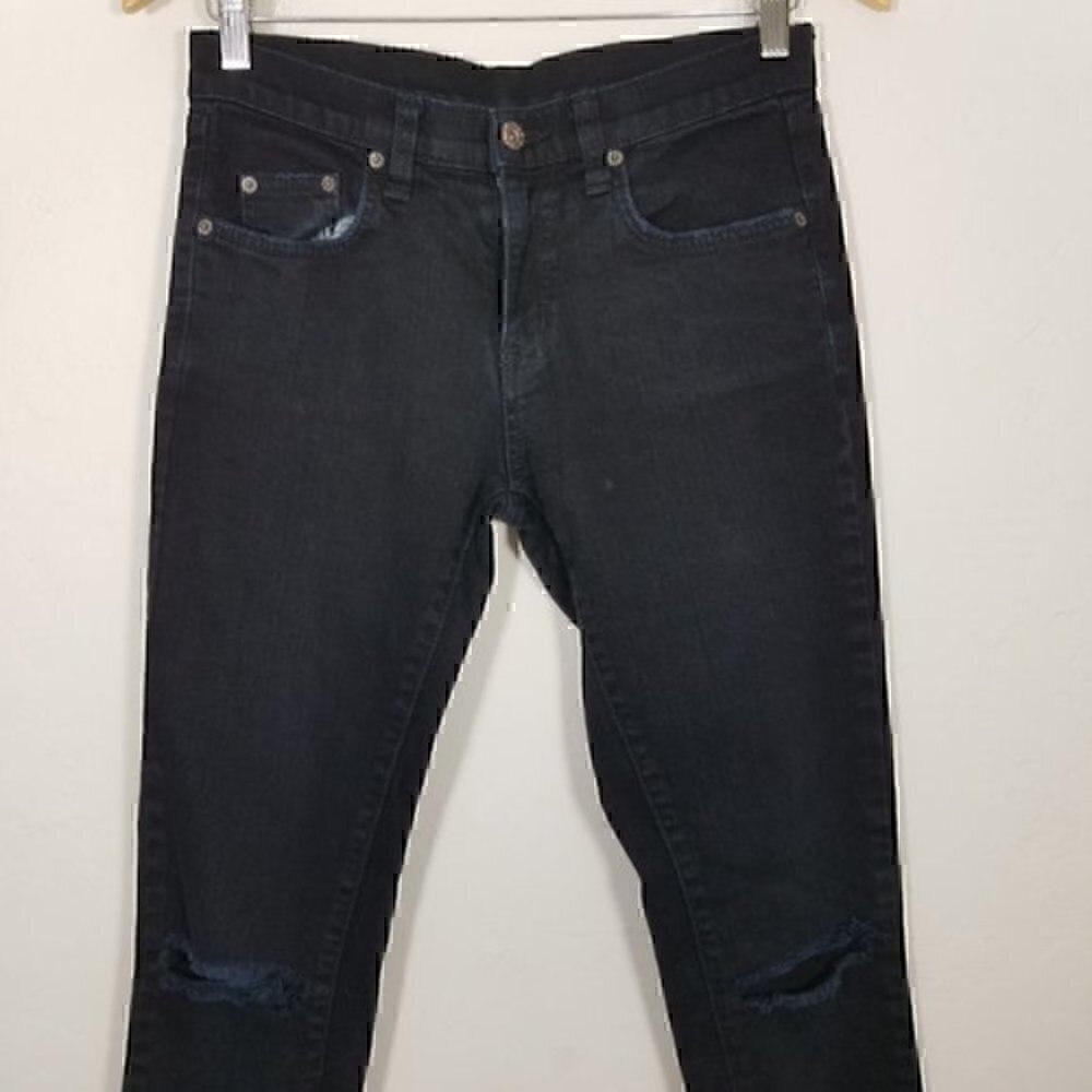 Carmar Distressed Jeans Size 26 - Picture 2 of 6